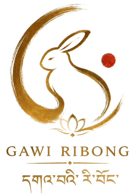 Gawi Ribong Tibetan Vajrayana Buddhist organization logo